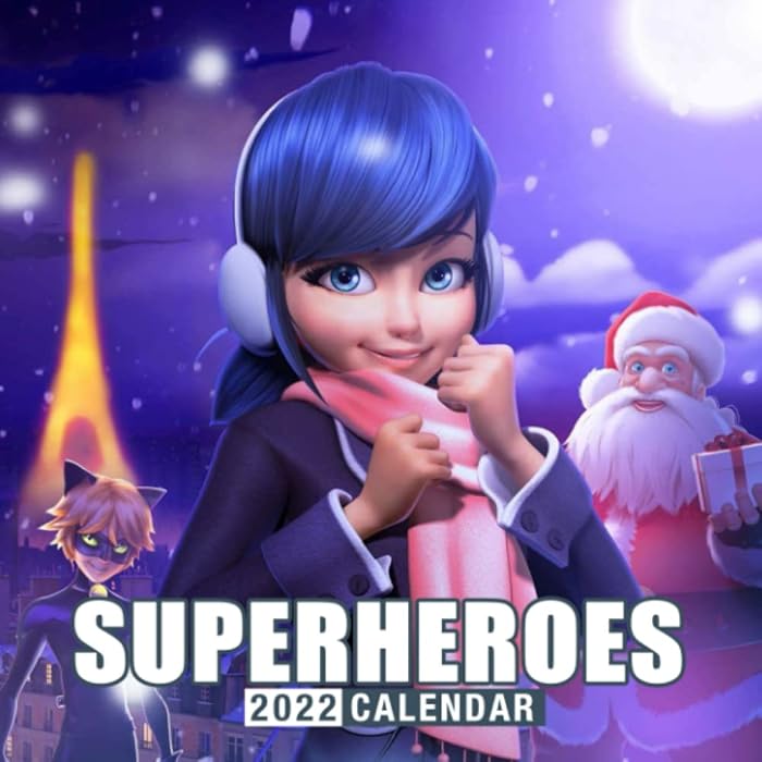 Buy Calendrier 2022 Superheroes: Le dessin animé pour les enfants
