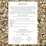 Premium Coarse Vermiculite for Plants & Seed Starting – Lightweight Horticultural Growing Medium for Soil Aeration Water Retention & Root Development (30L) - Image 7