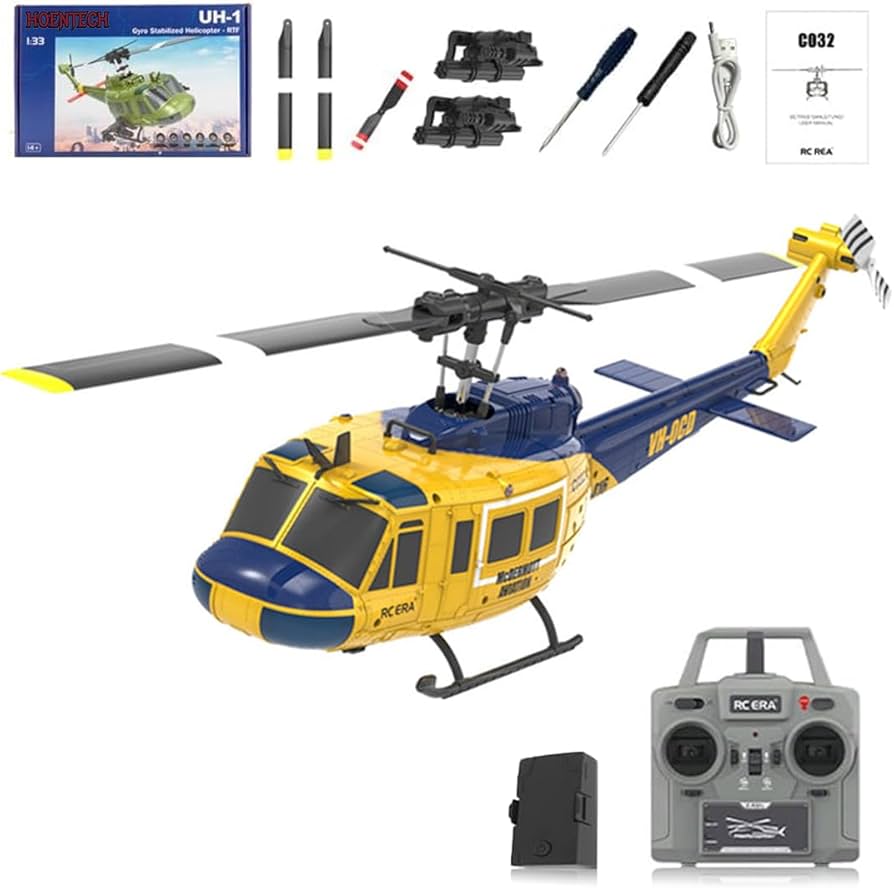 Amazon.com: HOENTECH RC ERA C032 UH-1 Huey RC Helicopter Amazon.com: HOENTECH RC ERA C032 UH-1 Huey RC Helicopter