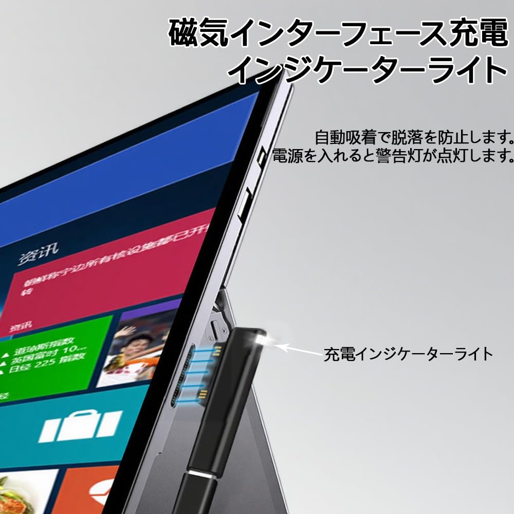 Amazon.co.jp: Surface 充電器 Type-C充電器必要 65W高速充電 USB PD