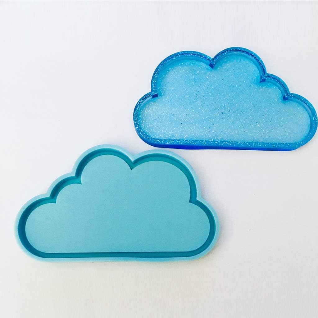 Cloud Resin Coaster Molds Cloud Silicone Mold Cloud Tray Epoxy Resin Mold Tools image 3