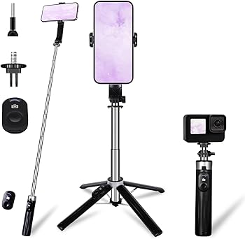 Amazon | Scndtne 自撮り棒 【次世代設計の改善】ワンタッチ式 四脚