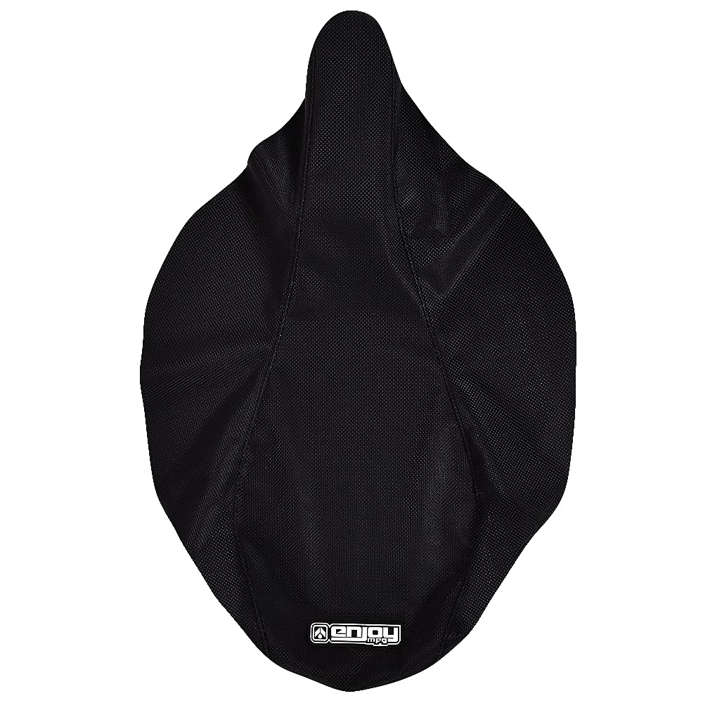 Enjoy Mfg Seat Cover - Compatible Fit for 2008-2013 Yamaha Raptor 250 - #221 (All Black Standard)