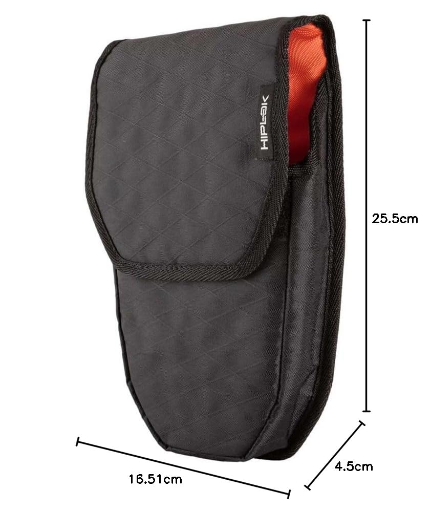 Hiplok D1000 Sac de Transport Compatible, Répulsif à Eau, Noir