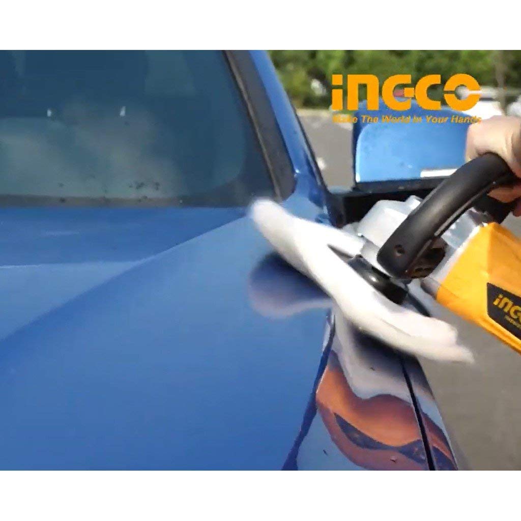 AP14008 -ingco- LUCIDATRICE PER AUTO POTENZA 1400 WATT SMERIGLIATRICE velocità regolabile
