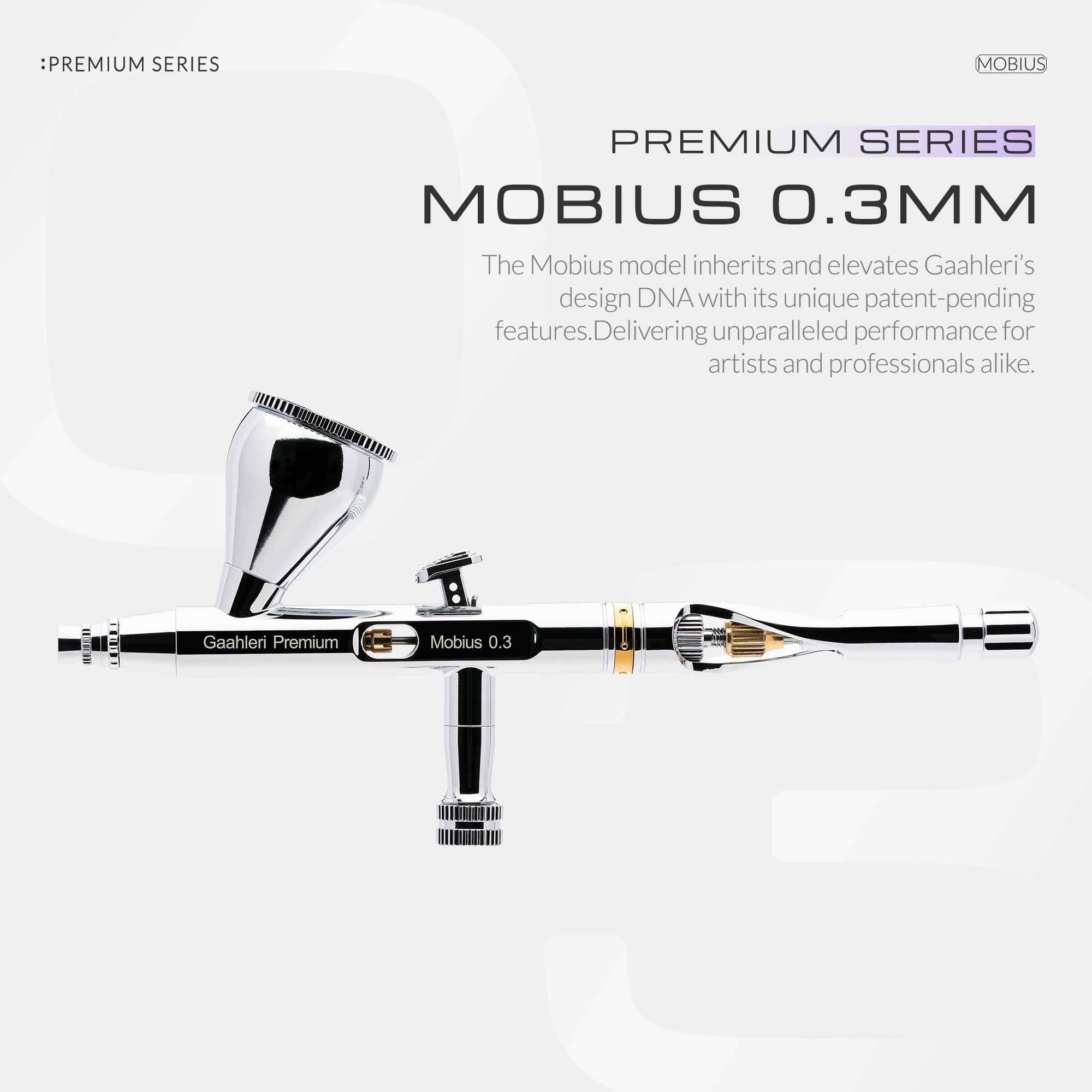 Gaahleri Airbrush Premium Series GHPM-Mobius 0,3 mm