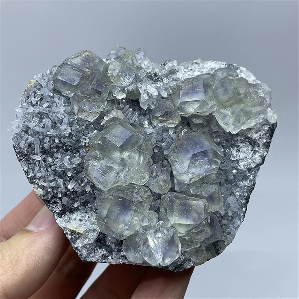 Crystal Stone Home Decor Natural Fluorite Specimen Stones and Crystals Grystals Home Decorations