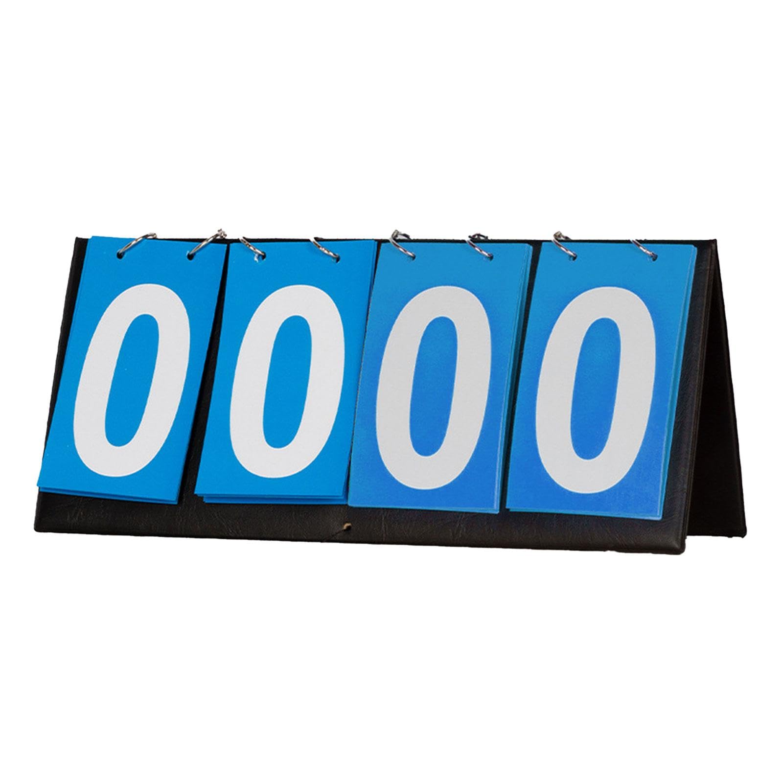 SHOPORA Tabletop Flip Scoreboard 4 Digits Score Keeper for Games Tennis Multi Sports Blue |Sporting Goods | Other Sporting Goods-image-49