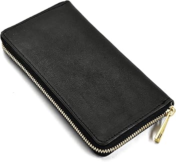 Jaconi 日本製 ブラック 長財布 栃木レザー 本革 財布 日本製i 長財布 08 ブラック 漆黒 新品