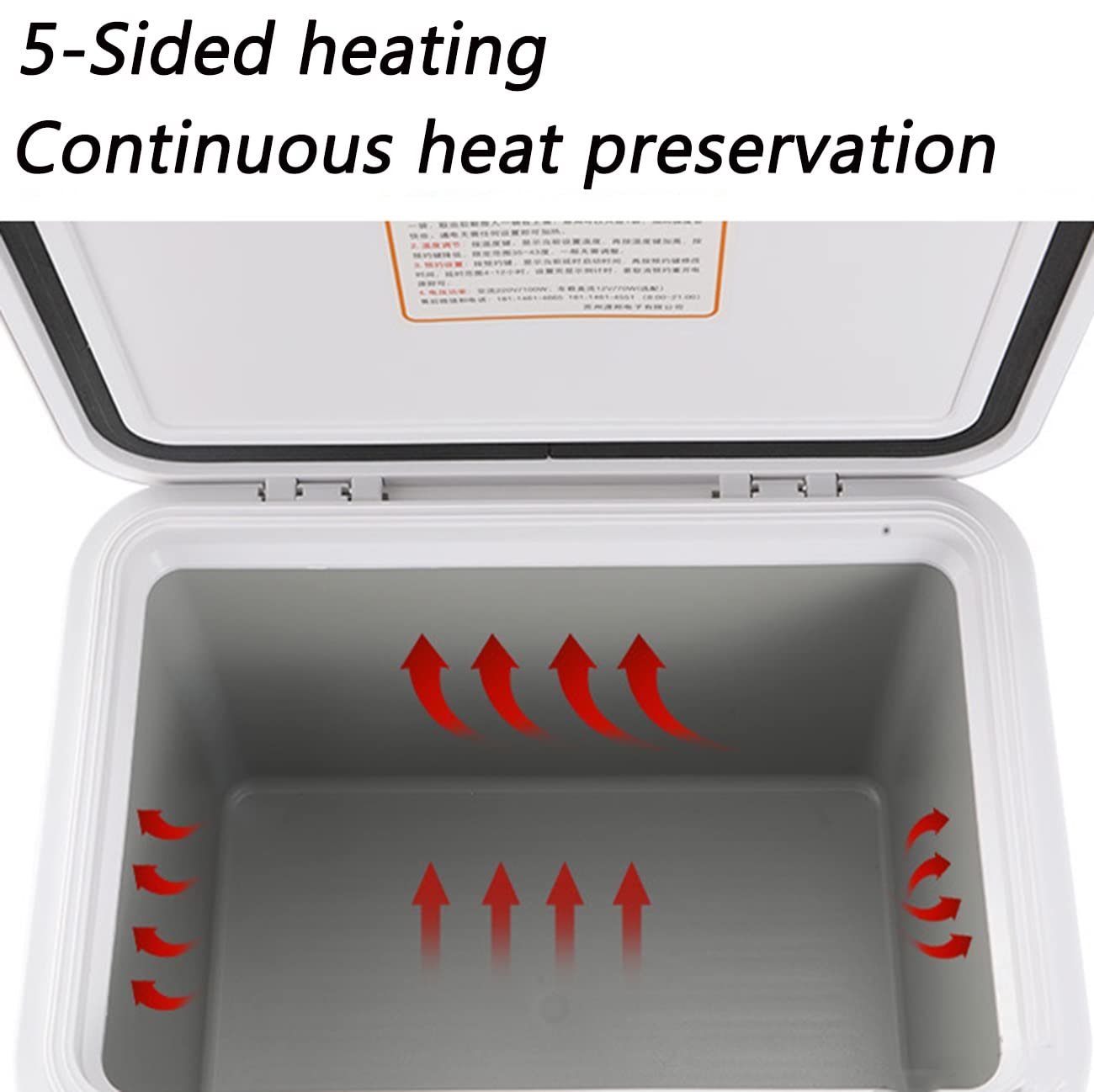 Peritonealdialysezubehör Heizung Konstante Temperatur Box Home 37 Grad Silent Inkubator - 10L Spezielles Heizpaket für Haushalt Auto