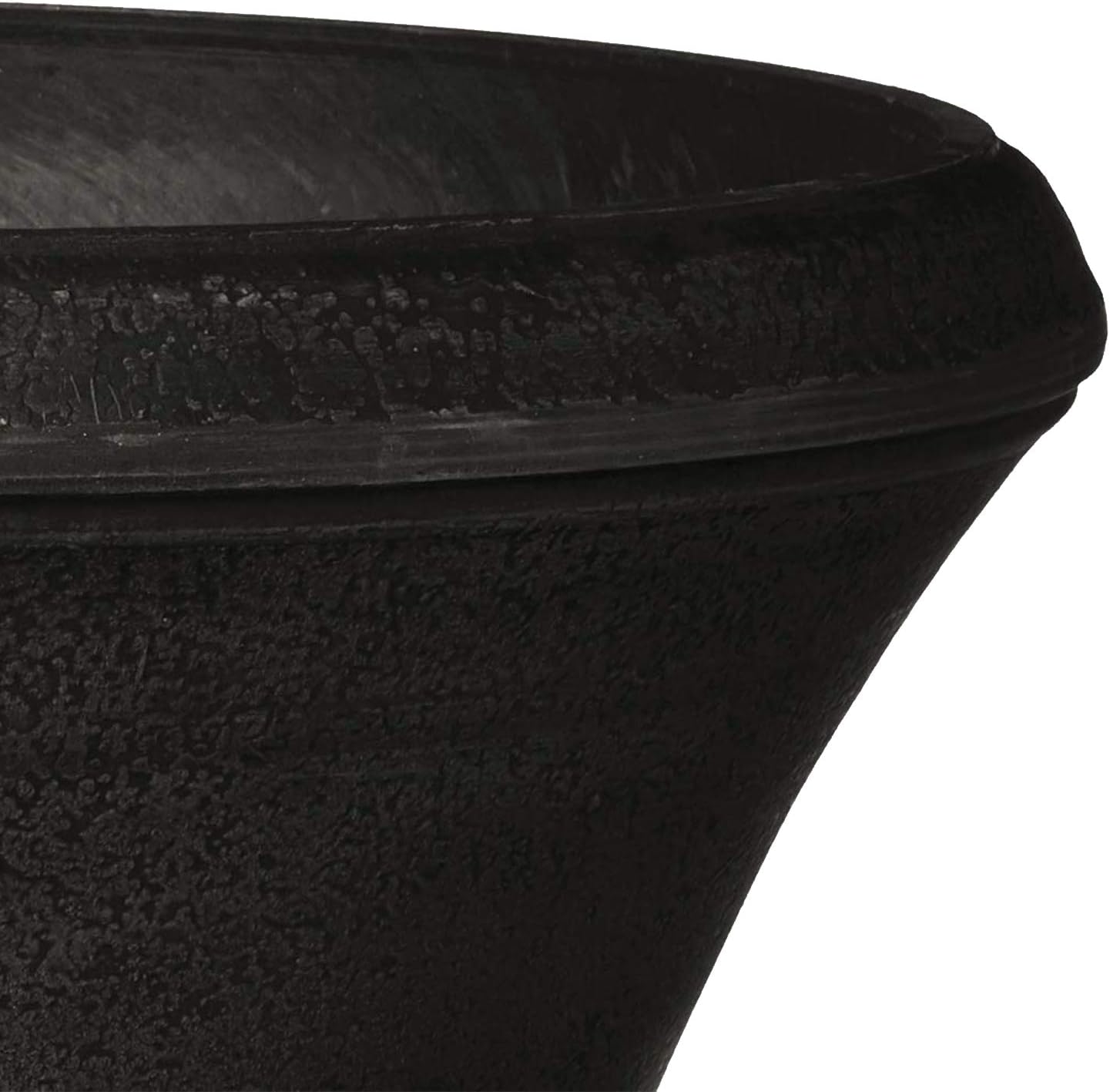 Arcadia Garden Products PSW DB51BK Hamilton Urn, 18 by 22", Black