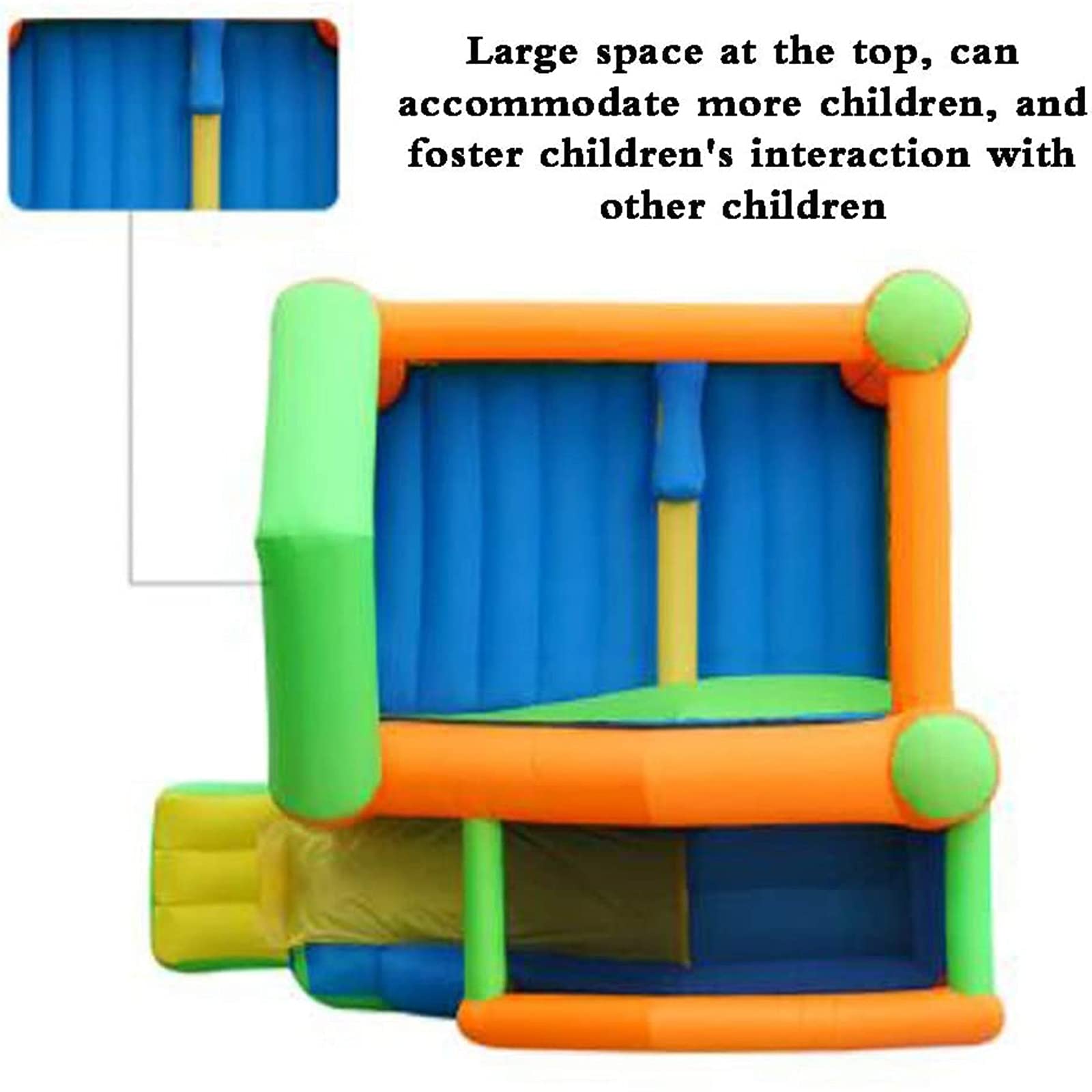 Castillos hinchables, Deslice el trampolín Grande al Aire Libre del Juguete jardín de Infantes Equipo Parque Atracciones