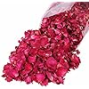 TooGet Natural Dried Rose Petals | Herbal Tea & Baking Ingredients | Wedding & Party Decor | Bath, Body & Foot Wash | Crafting & Potpourri - 2OZ