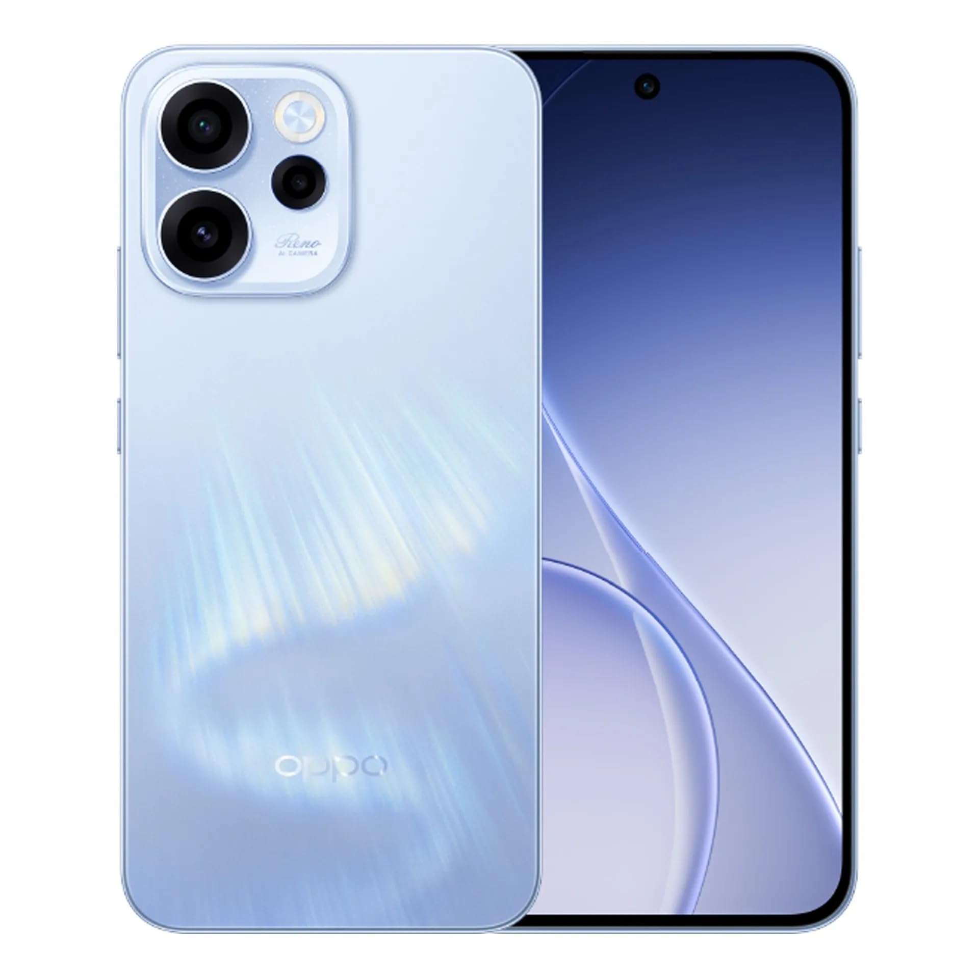 OPPO Reno 15F 5G Dual SIM Aurora Blue 12GB RAM 256GB - Middle East