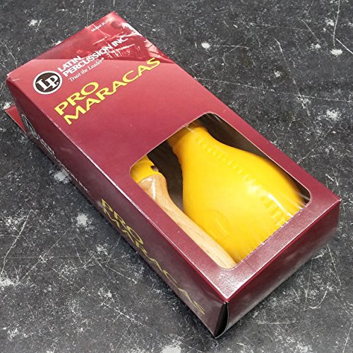 Latin Percussion LP281 PRO Maracas Yellow