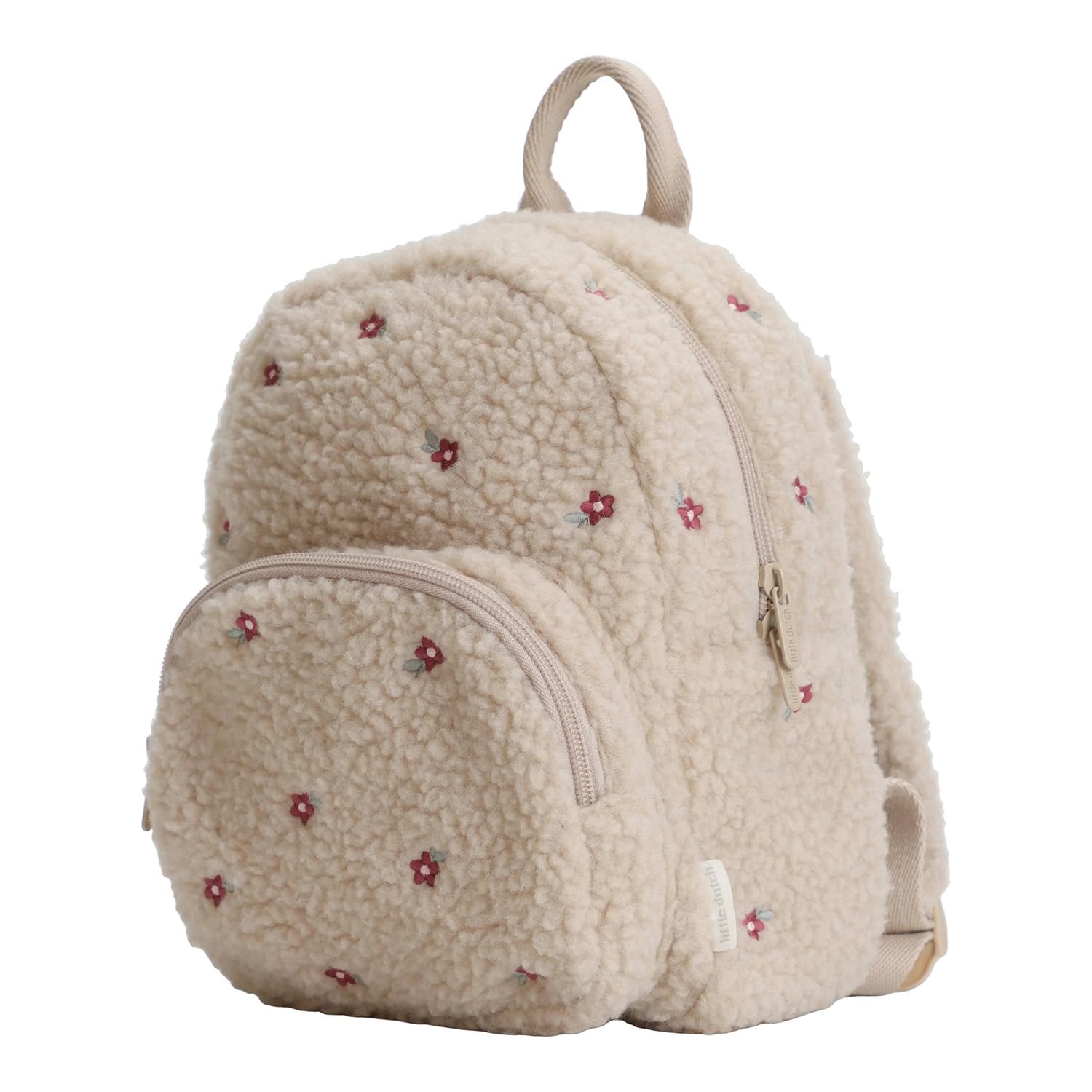 Little Dutch Rucksack Kinderrucksack Teddy für Kinder Kindergarten mit Brustgurt