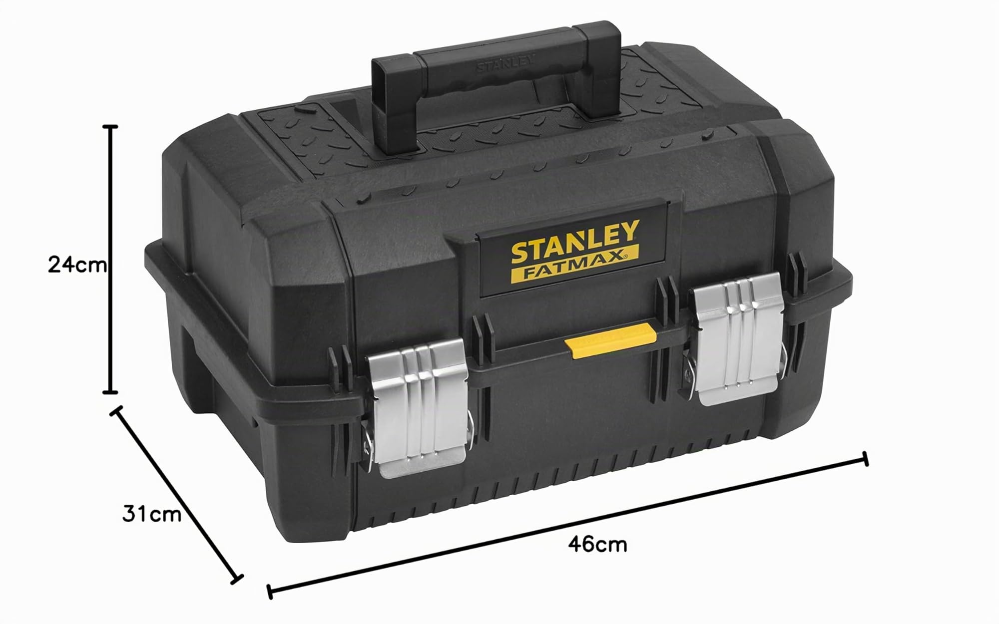 Stanley FMST1-71219 Fat Max Cassetta Porta Utensili, 18", Nero