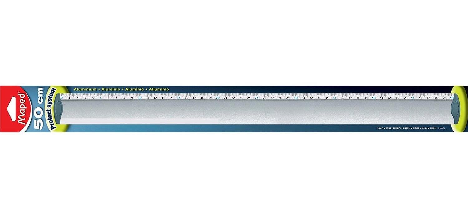 Maped Ofis Ve Kirtasiye 120050 Alüminyum Cetvel, 50 cm