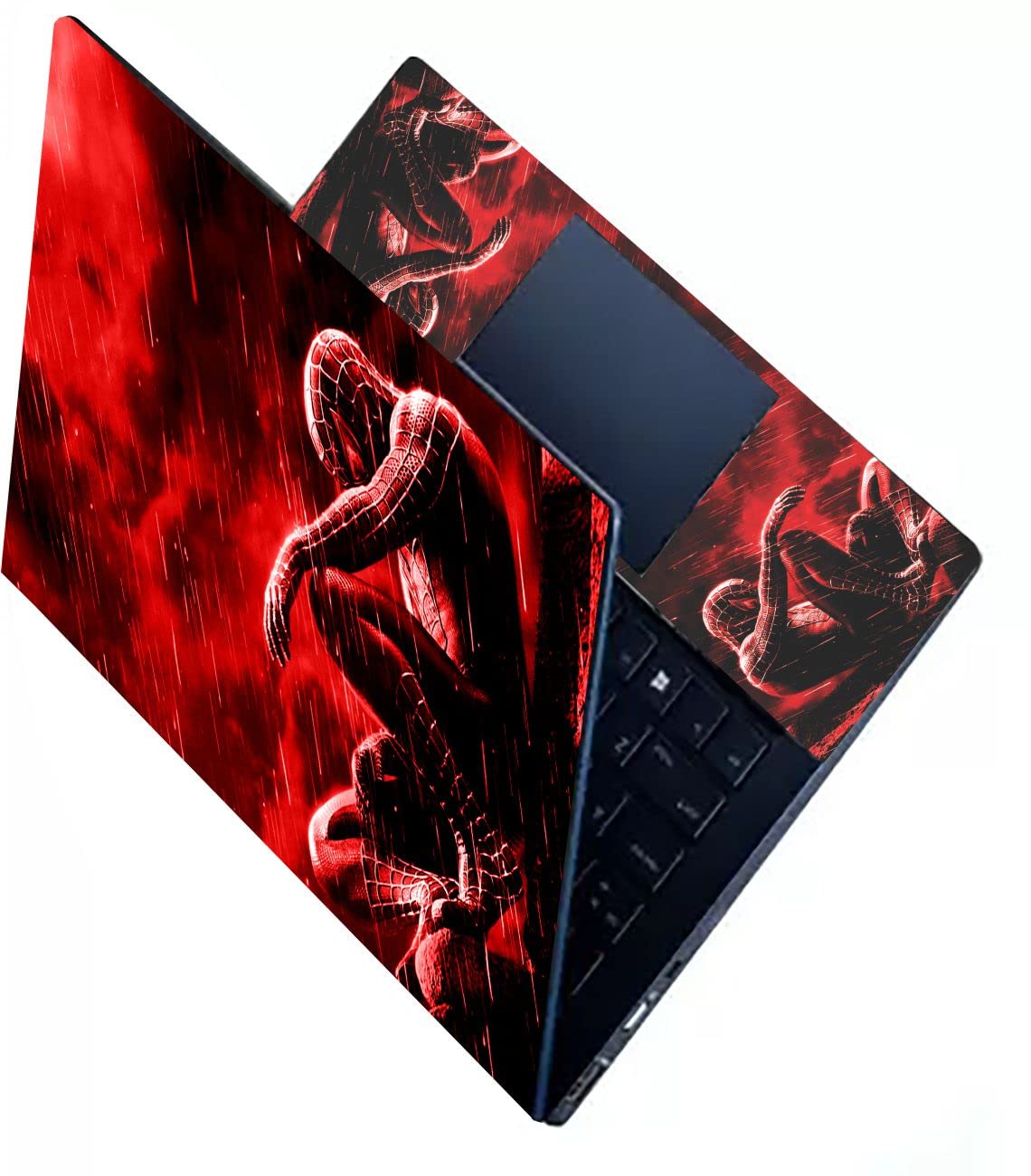 KALARKARI Red-Spiderman No Residue, Bubble Free, Removable HD Quality Printed Premium Matte Finish Vinyl Skin/Sticker/Decal for Back and Palmrest Portion of Laptop Size Upto 15.6 Inch (B0BTJ9DP1F) Amazon Price History, Amazon Price Tracker