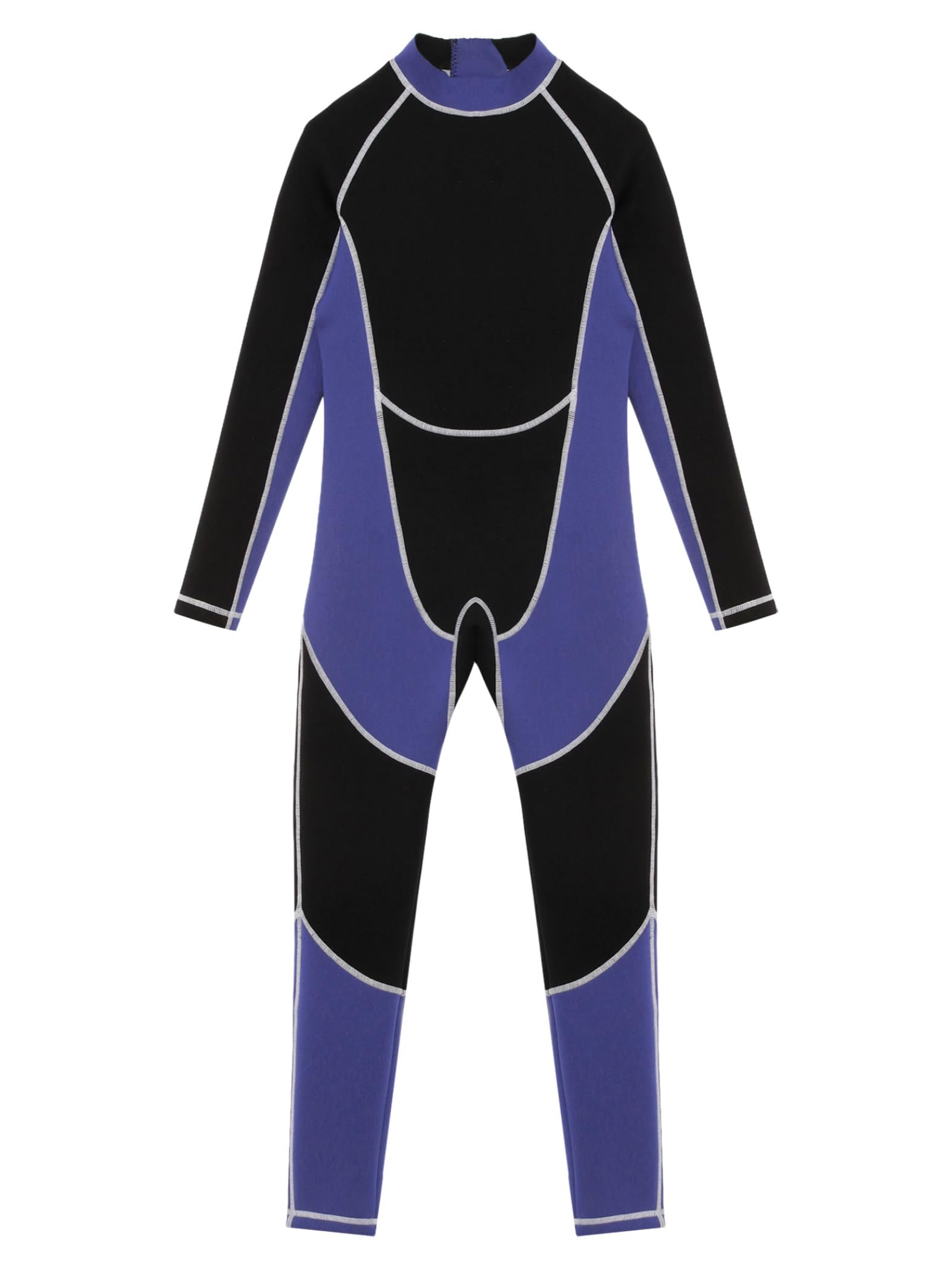 Kinder Neoprenanzug Jungen Mädchen Neopren Badeanzug Einteiler Bademode Langarm Schwimmanzug UV Schutz Badebekleidung