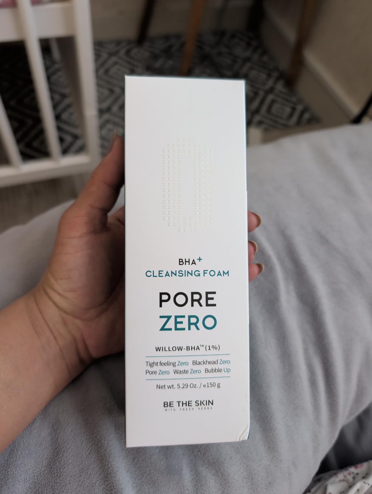 BE THE SKIN [Be the Skin] BHA+ Pore Zero Cleansing Foam 5.07 fl oz / 150 ml | Face wash cleanser for pore care and sebum control | For sensitive and combination skin