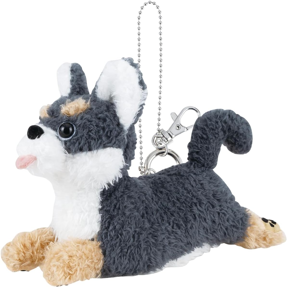Ribuha Ao 37252-73 Chihuahua Pouch, Floppy Pouch, Total Length: Approx. 7.3 inches (18.5 cm), Cute, Chain Included, Small Bag for Dogs