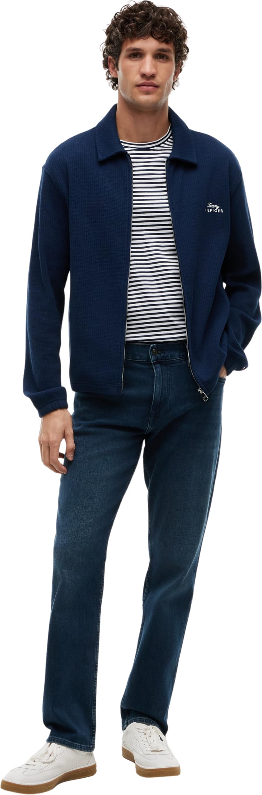 Tommy Hilfiger Homme Jean Straight Stretch