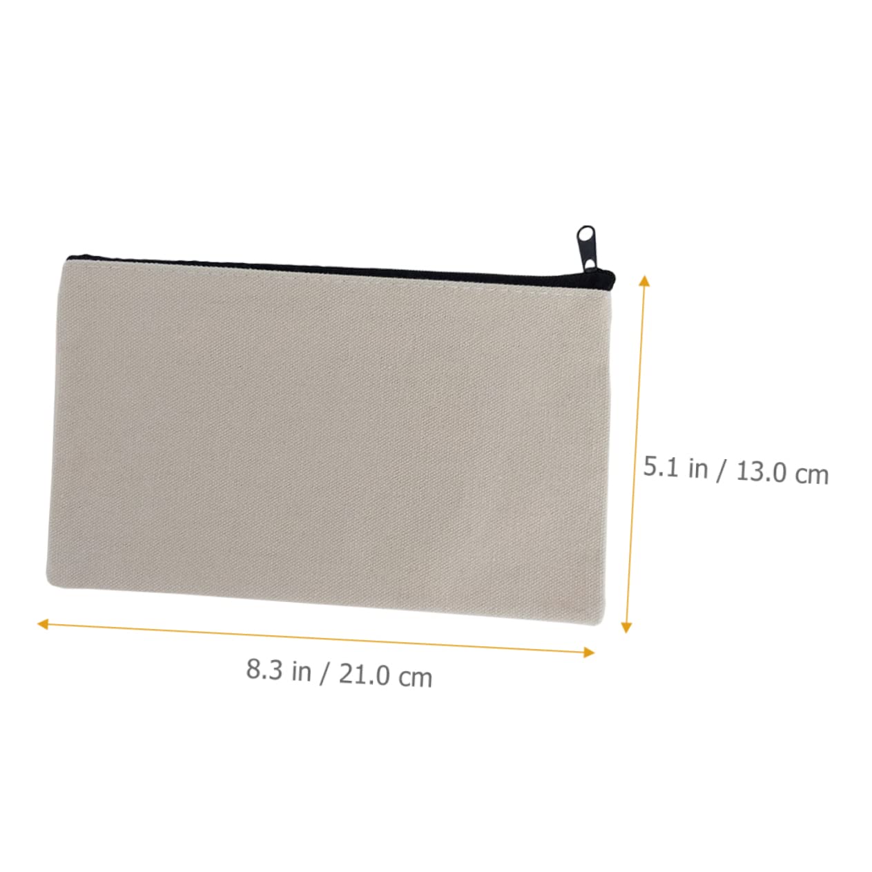 OSALADI 14pezzi Astuccio Cerniera in Tela Borsa Per Cancelleria Portatile Astuccio Per Matite e Cosmetici Leggero Ma Capiente Per Penne Righelli e Bussolacche