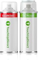 Vista 334 de TouchUpDirect 32J - Aerosol de pintura de retoque de obsidiana negra perla metálica compatible con Subaru Exact Match - Kit platino