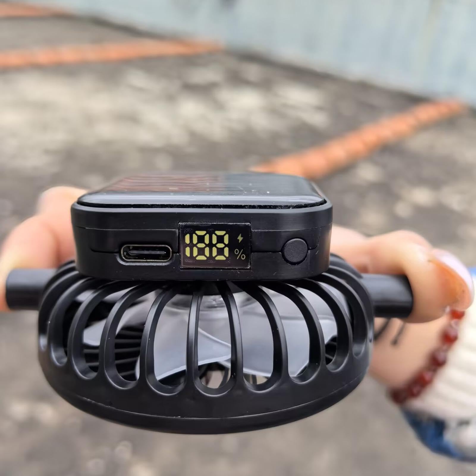 Sombrero De Sol - Diseño De Tesa Ancha De Poliéster, Enfriamiento Con Ventilador Solar, Gorro De Béisbol Para Correr, Gorra De Ventilación Ajustable | Sombrero Deportivo De Exterior Para Mujer Uo