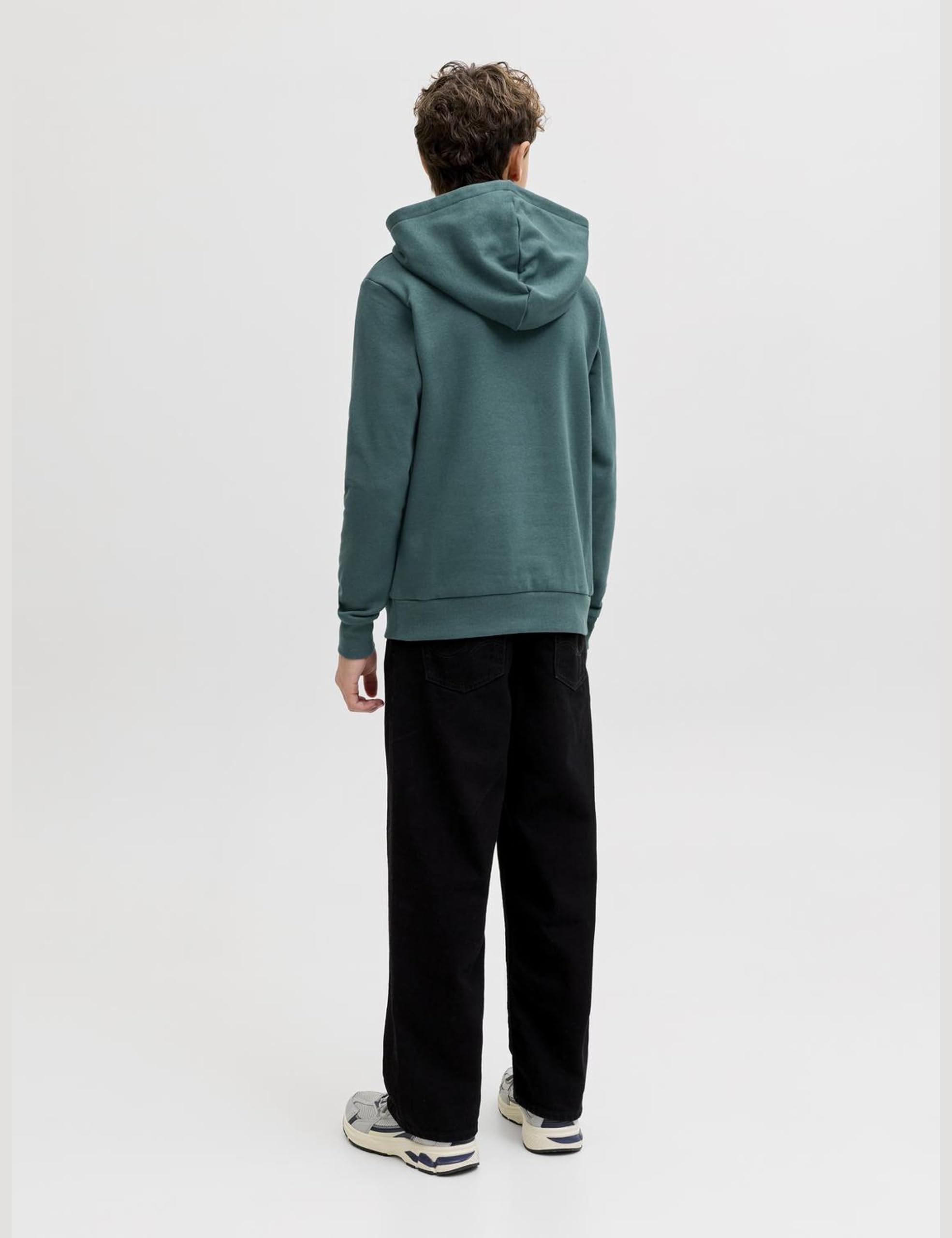 Jack & Jones Jjecaleb Varsity Sweat Hood Noos Jnr Jjecaleb Varsity Sweat Hood Noos Jnr Hombre (Pack de 1)