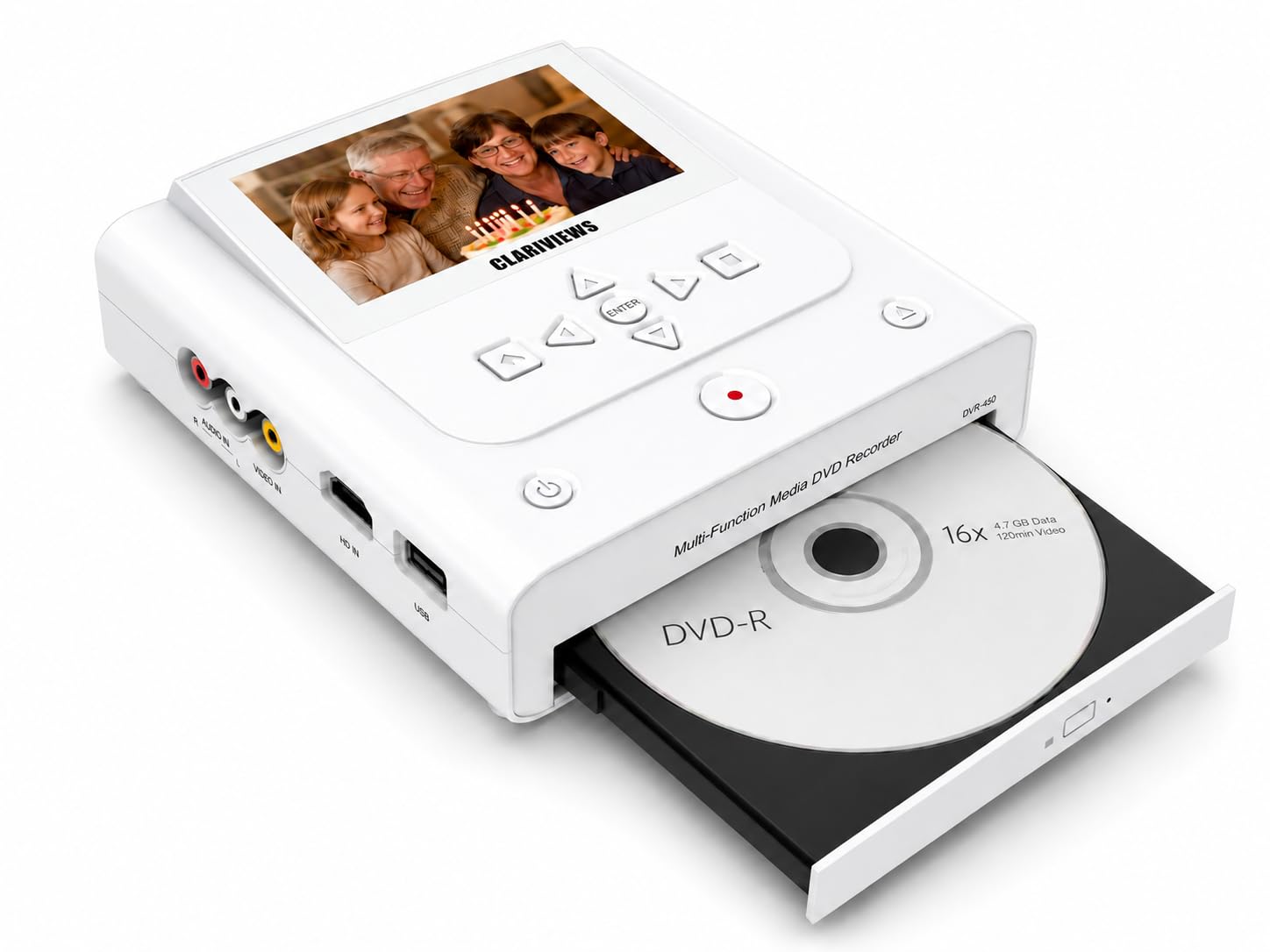 VHS to DVD Recorder, VCR to DVD Recorder, Standalone DVD Recorder with HDMI & AV in/Out, Convert VHS/VCR/Hi8/Camcorder to DVD/USB/SD, No Computer Needed, Phone App Copy to USB/SD/DVD (White)-image-37