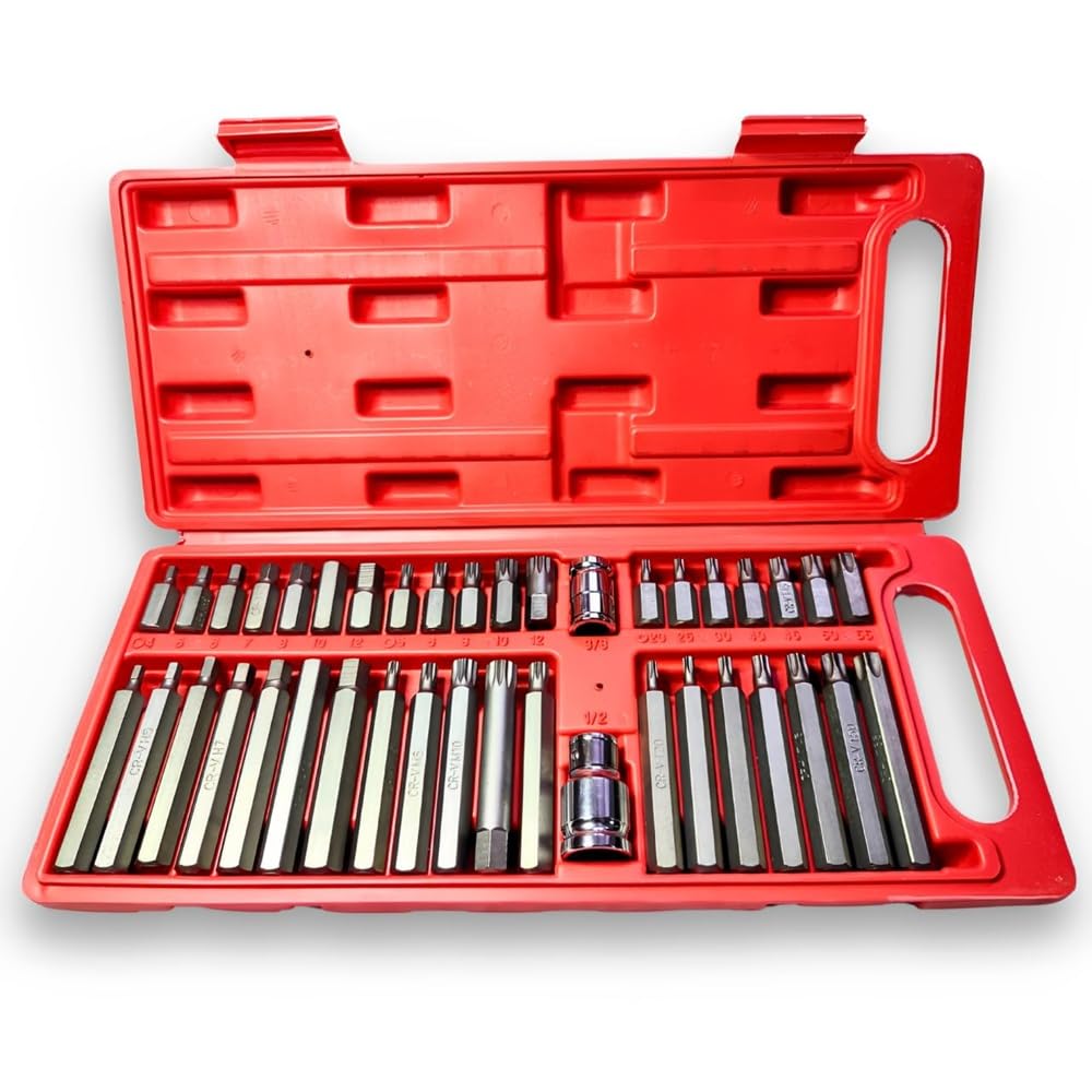 40pc Torx & Hex Allen Key Socket Set - DIY Mechanic -1