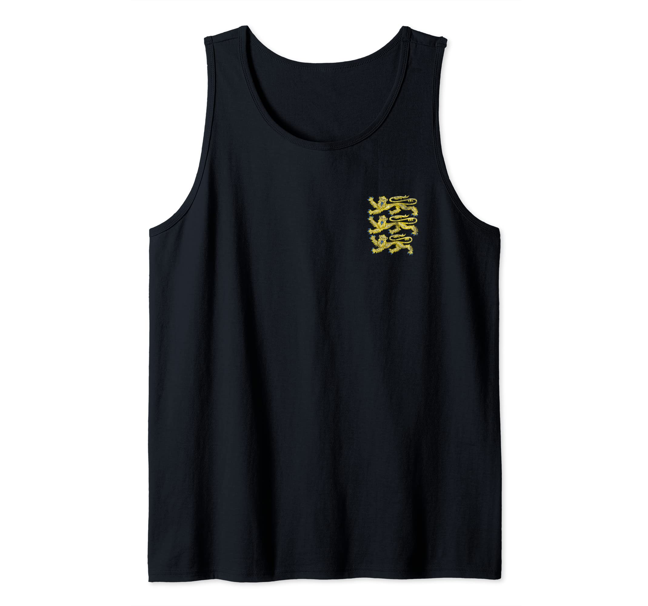 THREE LIONS COAT OF ARMS BANNER Tank Top