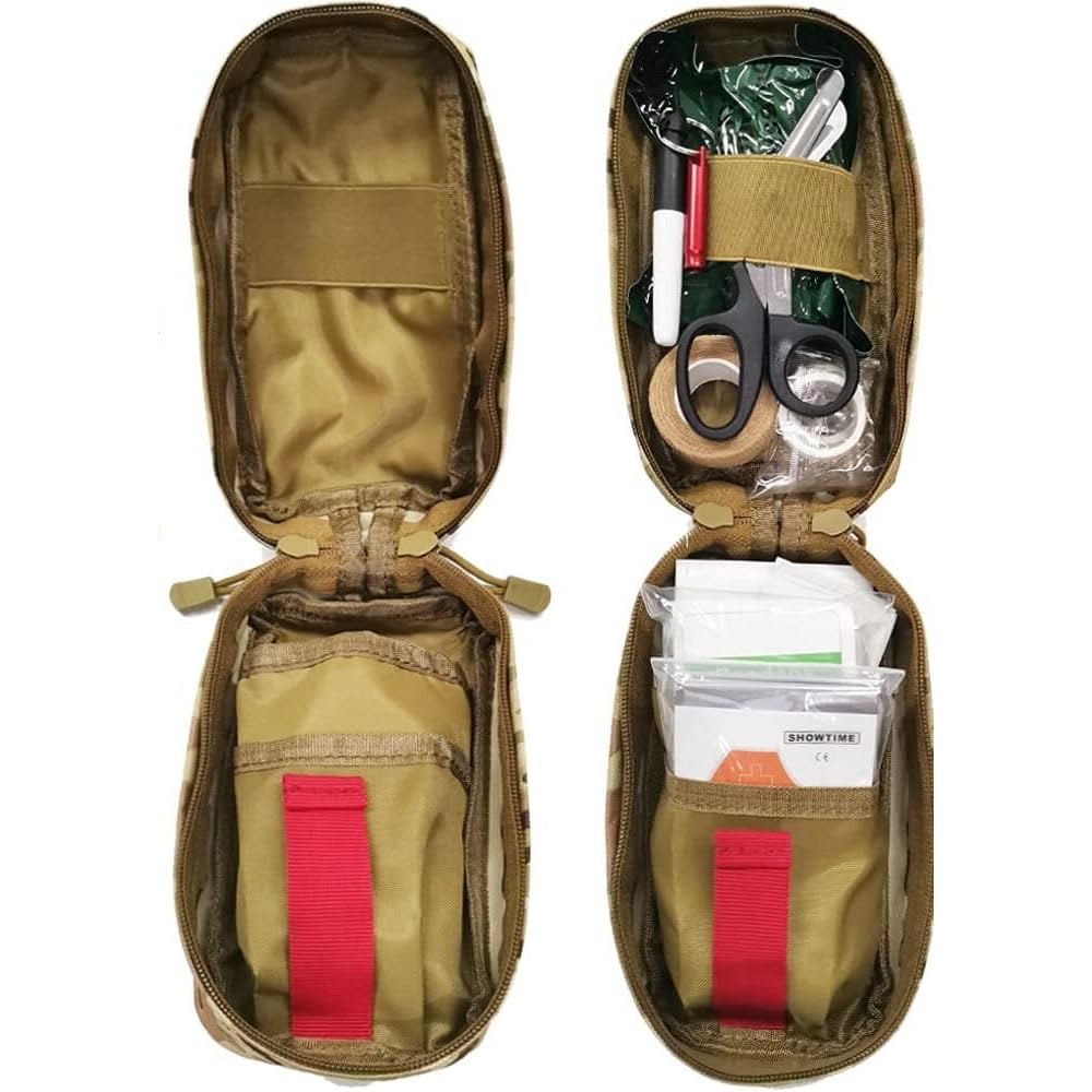 Amazon.co.jp: ポータブルIFAK医療キット緊急サバイバル応急処置