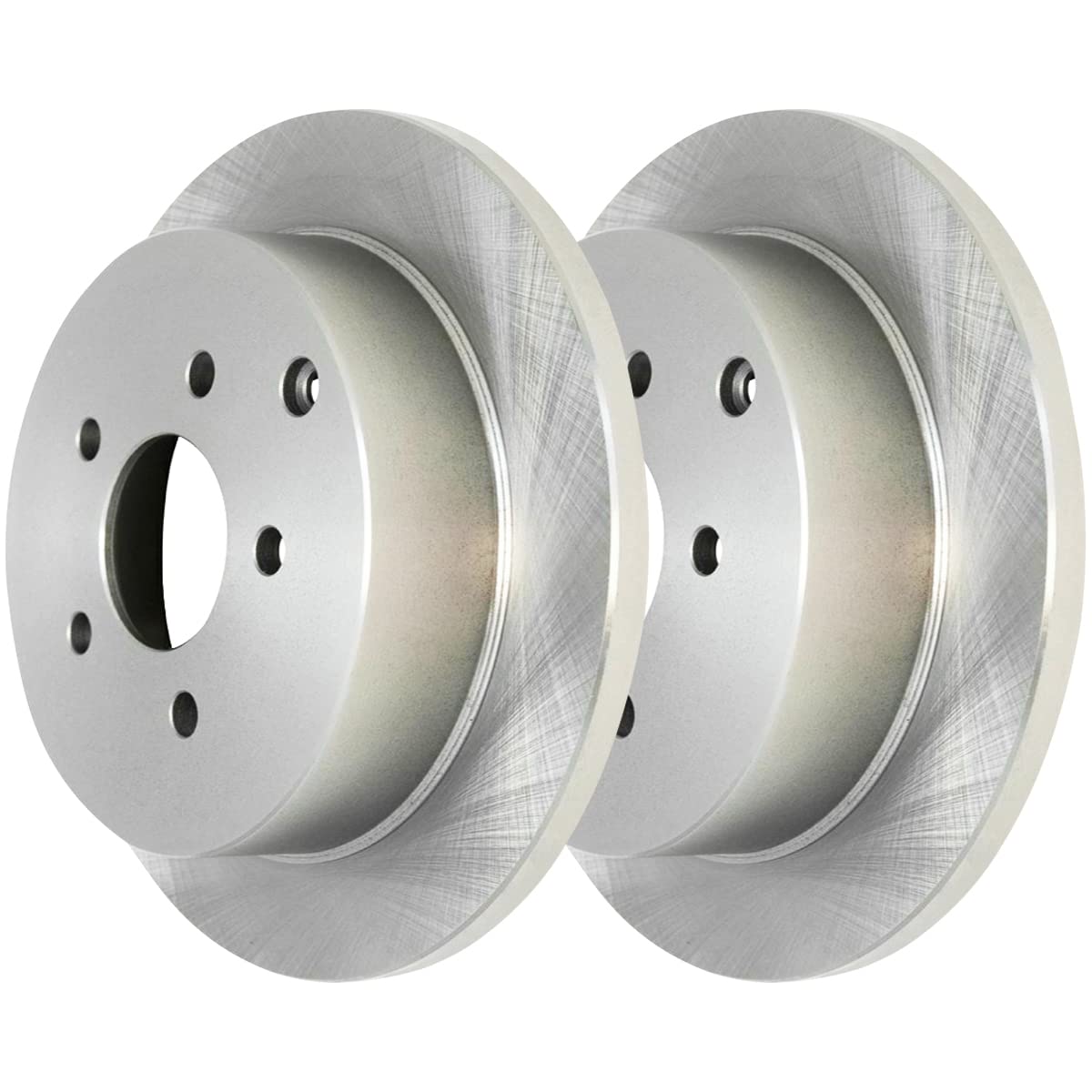 AutoShack R65080PR Rear Brake Rotors Pair of 2 Driver and Passenger Side Replacement for Oldsmobile Silhouette Chevrolet Venture 2002-2007 Buick Rendezvous 2001-2005 Pontiac Aztek 2002-2004 Montana V6