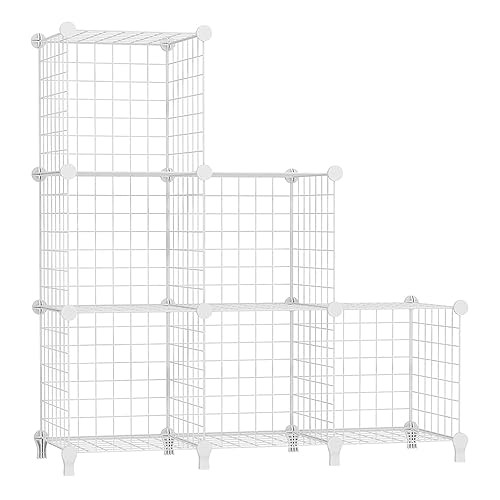 AWTATOS Wire Cube Storage Organizer, Closet Organizers and Storage, Metal