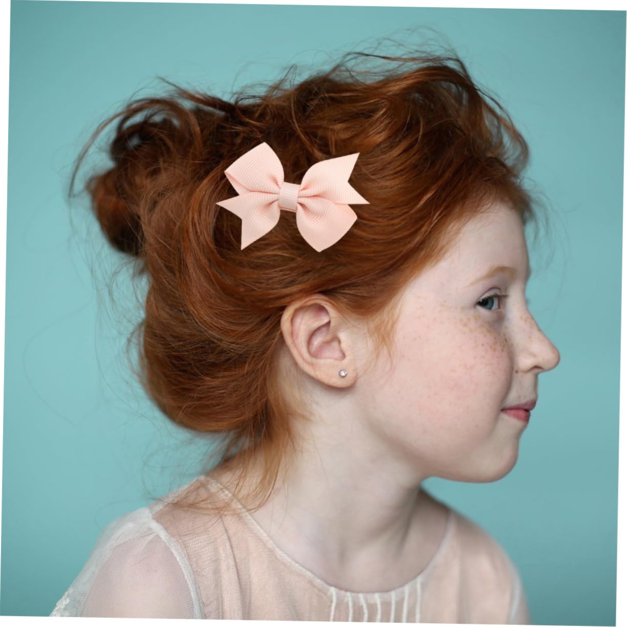 48 Piezas lazos para el cabello para niños niña arcos pinza para el cabello con lazo coleteros scrunchies pasadores de pelo accesorios para el cabello para niños