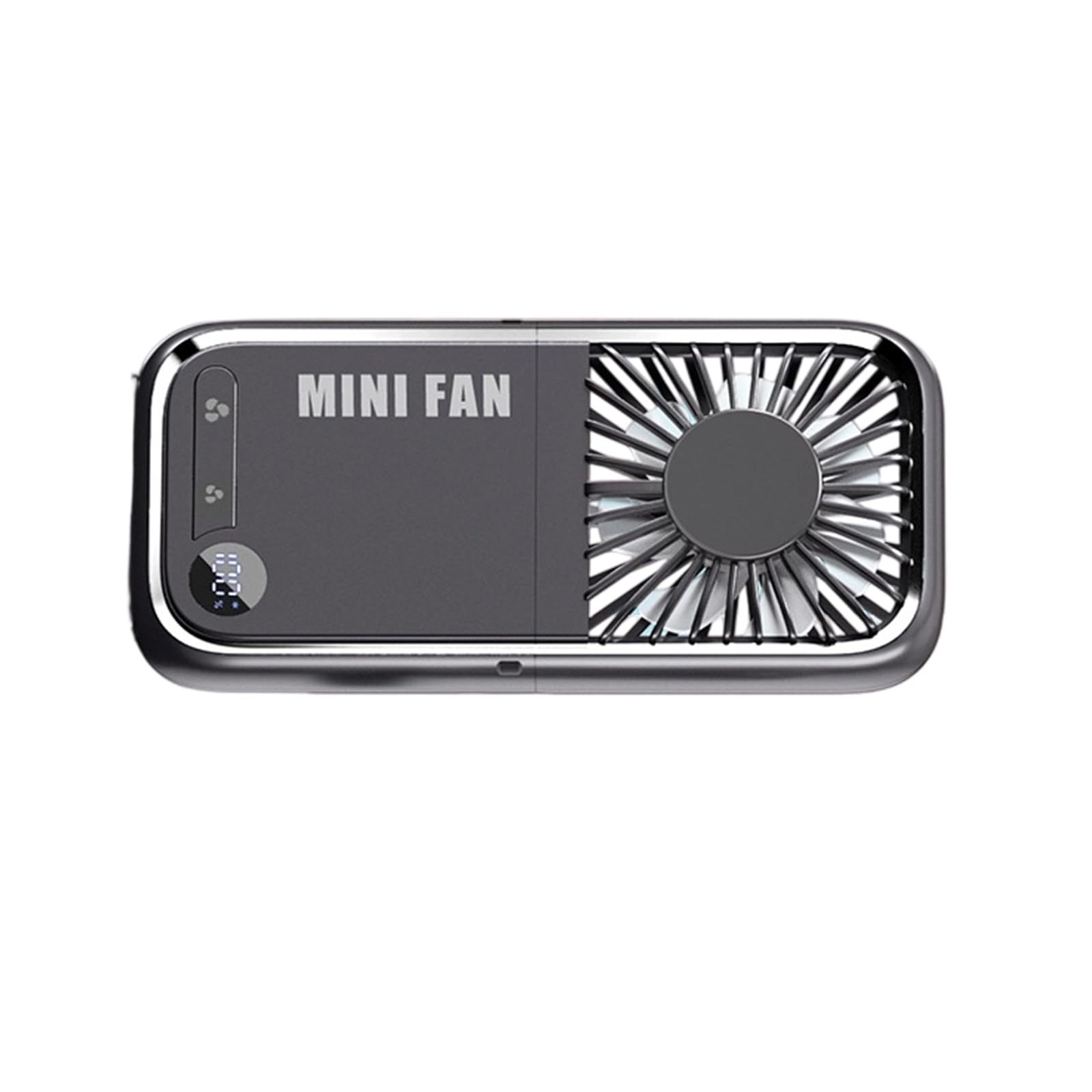 Limtula Portable Small Fan Powerful Handheld Fan with Cold Compress Foldable Neck USB C Rechargeable Travel Camping Outdoor Fast Charging Ice Neck