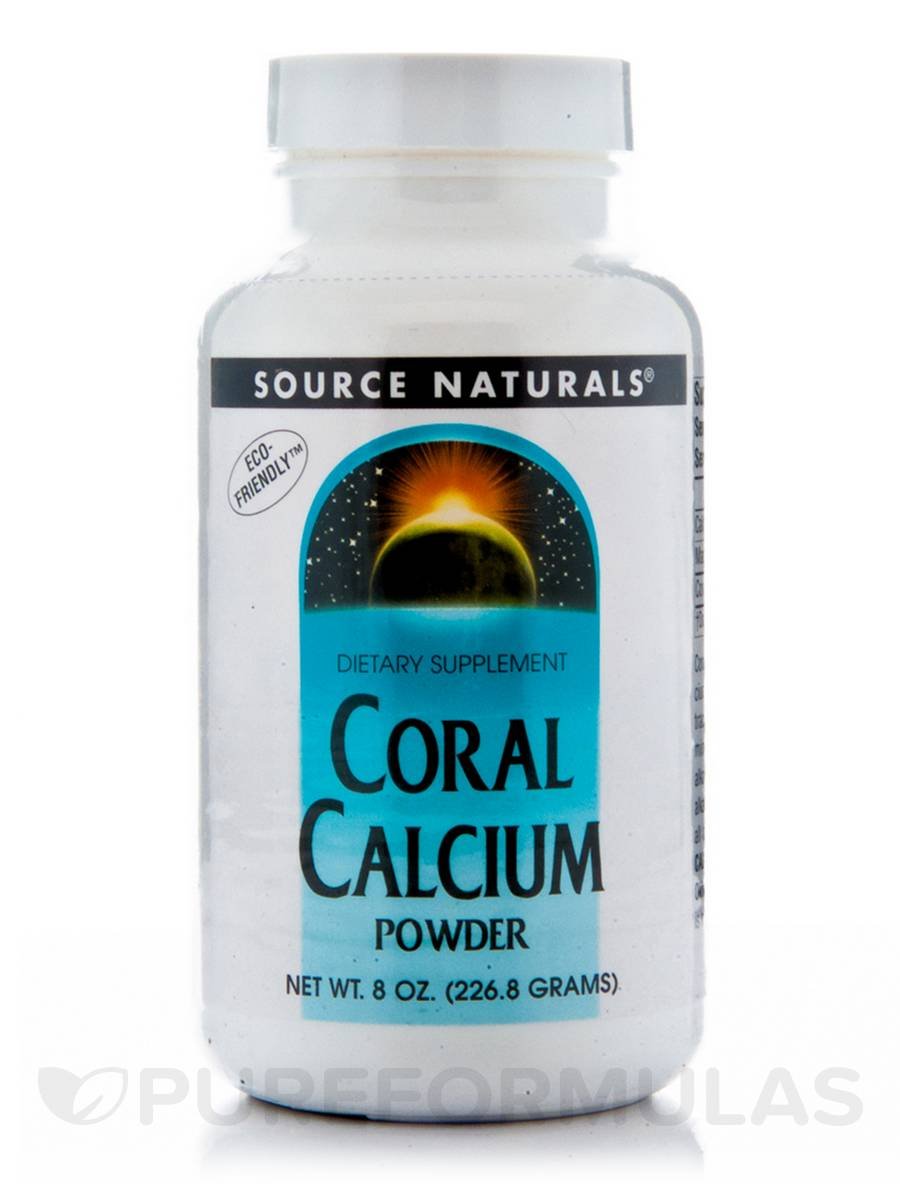 Source Naturals Coral Calcium Powder, 8 Ounce