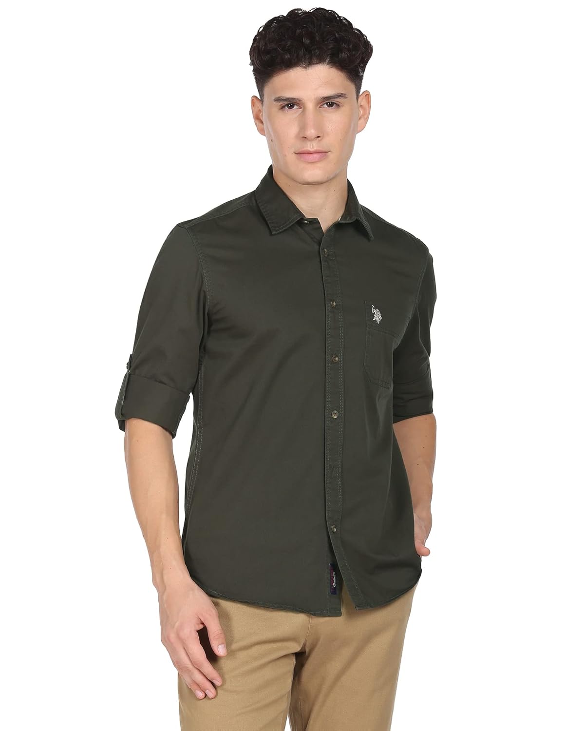 U.S. POLO ASSN. Men’s Cotton Regular Fit Shirt