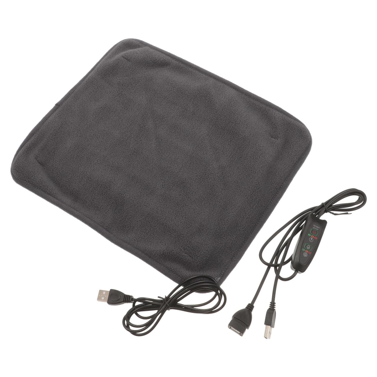 SOIMISS Elektrisches USB Heizkissen für Haustiere Verstellbare Wärmebett Heizmatte aus Polyester für Kleine Hunde und Katzen als Wärmende Liegefläche