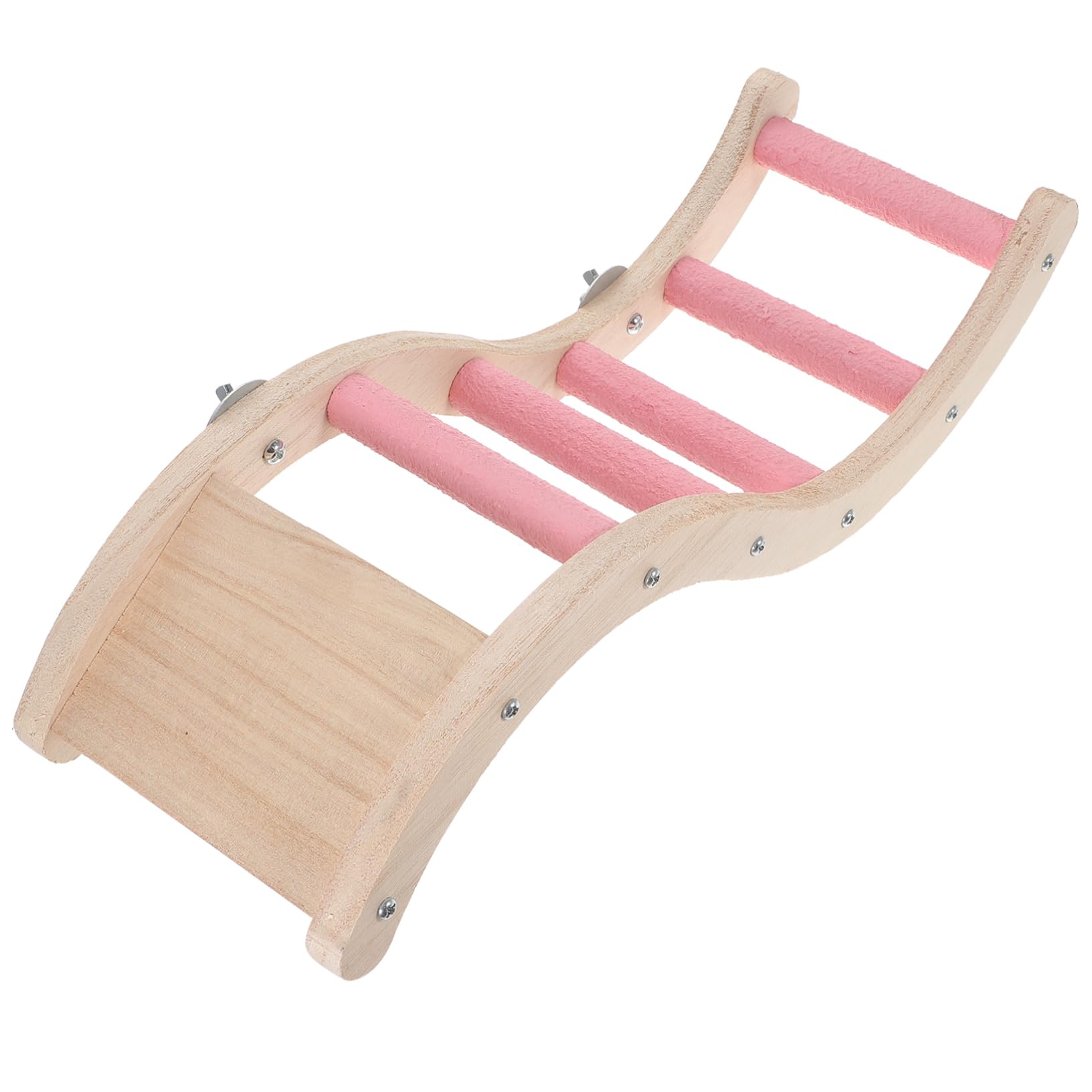 ERINGOGO Parrot Climbing Ladder Creative Bird Cage Activity Ladder for Parakeets Cockatoos Macaws Birds Encourages Exercise Mental Stimulation