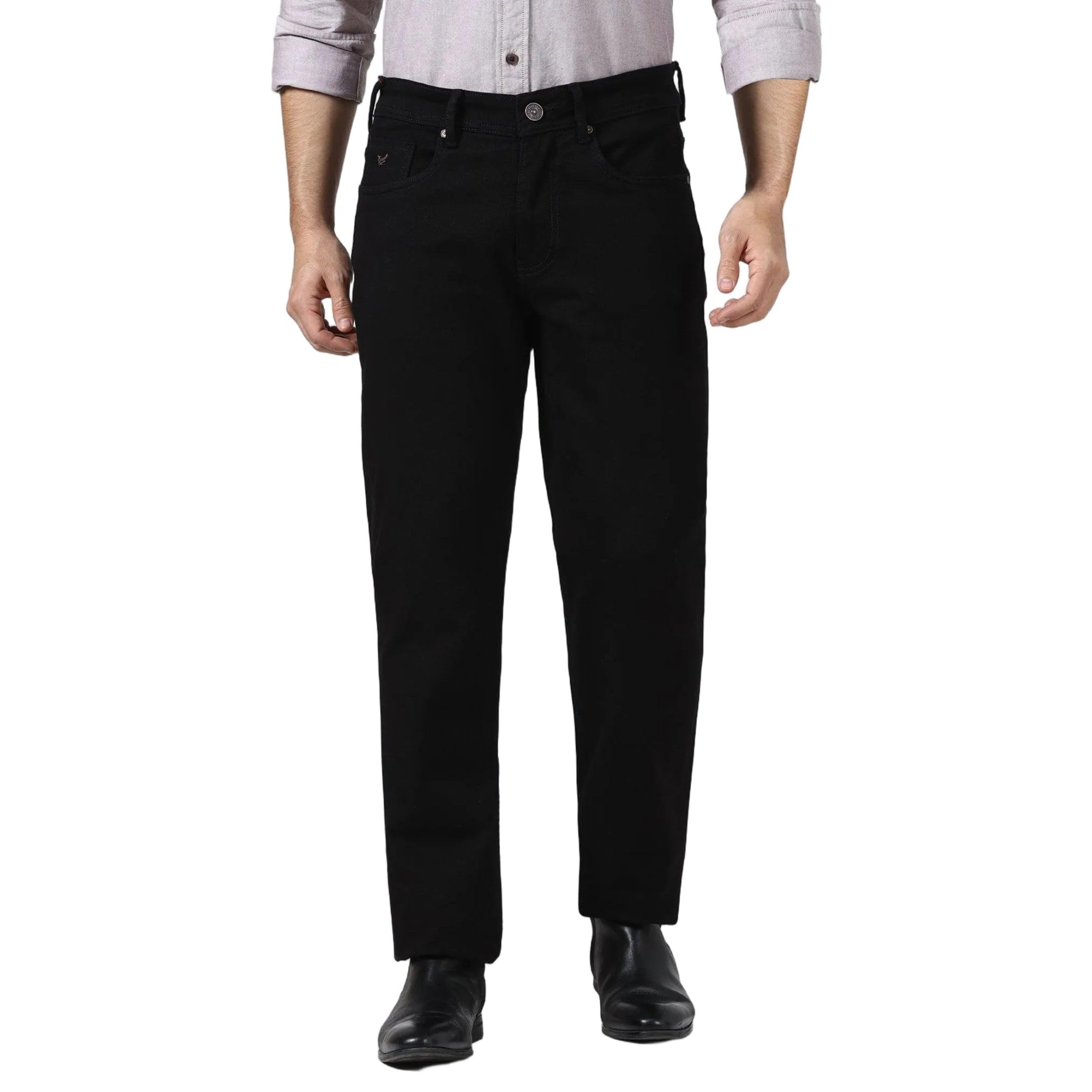 blackberrys Men Black Solid Jeans-picture-44