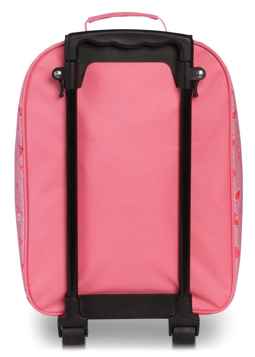 Noey & Lou Kinderkoffer Trolley Rucksack Brustbeutel Koffer Kinder Jungen Mädchen Fabrizio Weichgepäck (M1 Pink, M1)