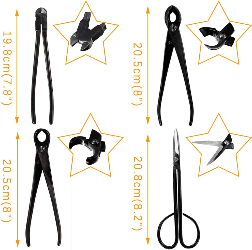 Bеѕt Quаlіtу 🔥 MOdeush Bonsai Tools and Supplies 10 Piece Indoor Garden Tree Shears Kit,Carbon Steel Scissor Cutter Shear Set Garden Plant Tools (10 Pcs) Buу 2 gеt 3 MOdeush Bonsai Tools and Supplies 10 Piece Indoor Garden Tree Shears Kit,Carbon Steel Scissor Cutter Shear Set Garden Plant Tools (10 Pcs)