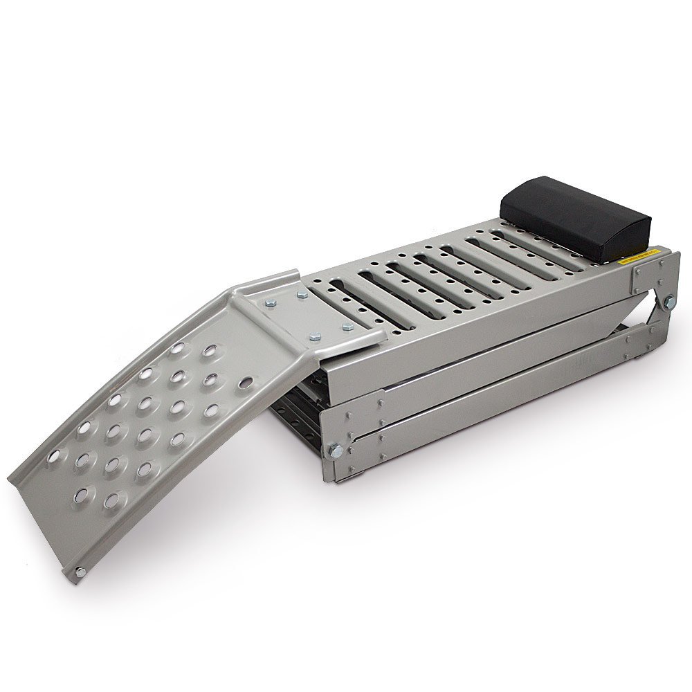 BITUXX® 2X Auffahrrampen Rampe Auffahrschienen Servicerampe 2268kg klappbar