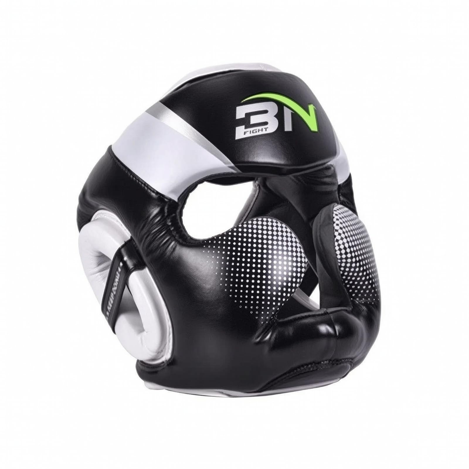 Casco per Arti Marziali Imbottito, Bianco, XL - Adulto