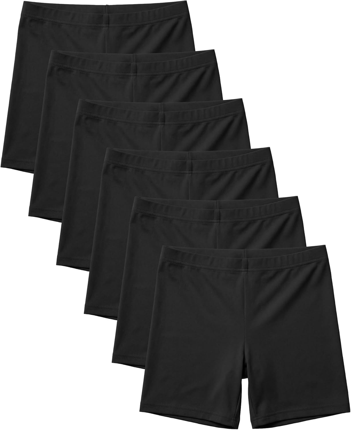 Sexy Basics Women's Ultra Soft Mini Bike Short | Spandex Workout Trunk Boxer | Multi Packs & Colors