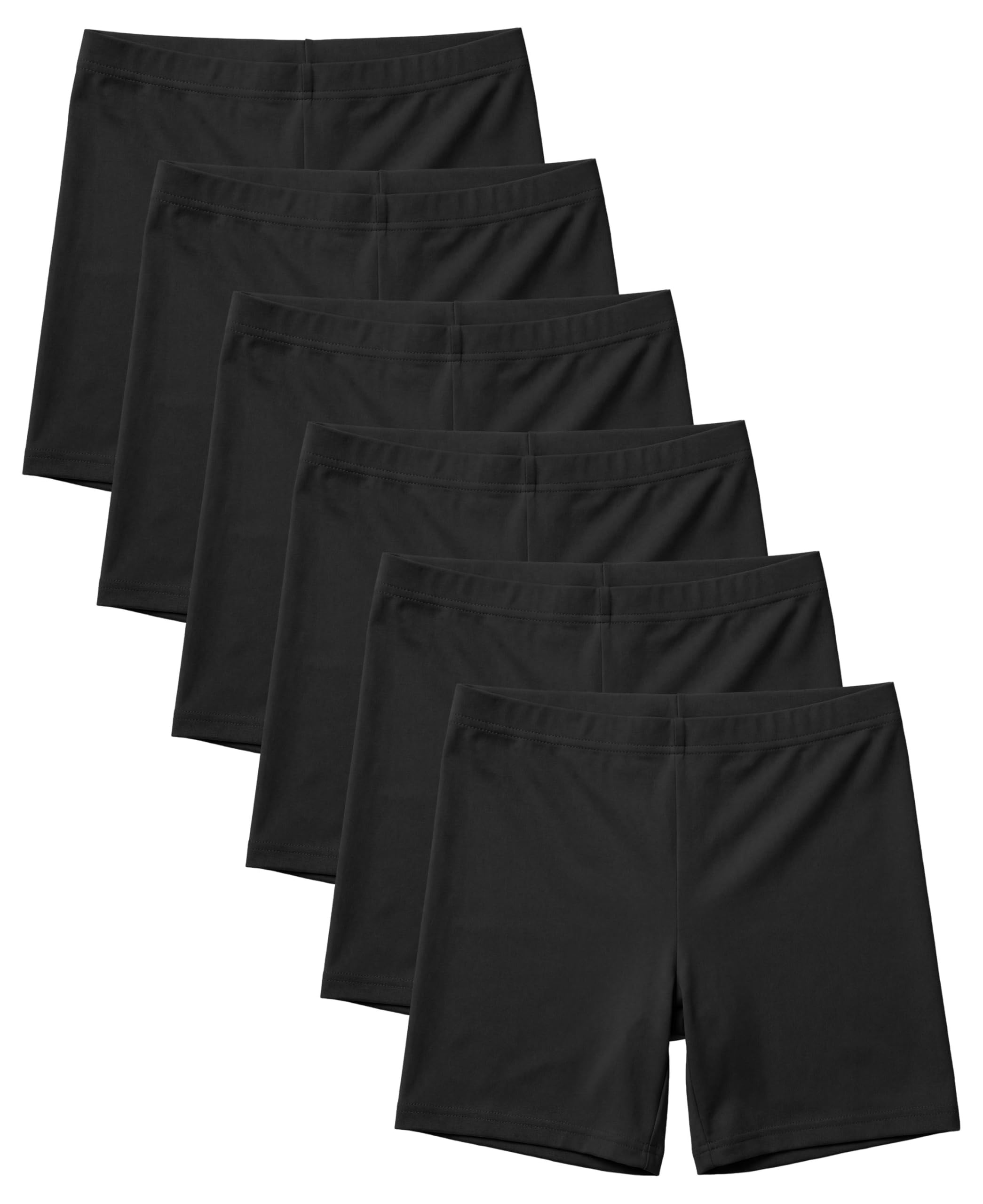 Sexy Basics Women's Ultra Soft Mini Bike Short | Spandex Workout Trunk Boxer | Multi Packs &amp; Colors